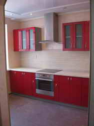 Кухни на заказ Эмаль Красный (RAL 3001)